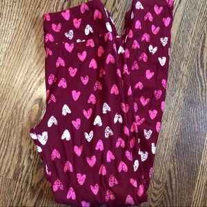 Valentine LulaRoe Leggings
